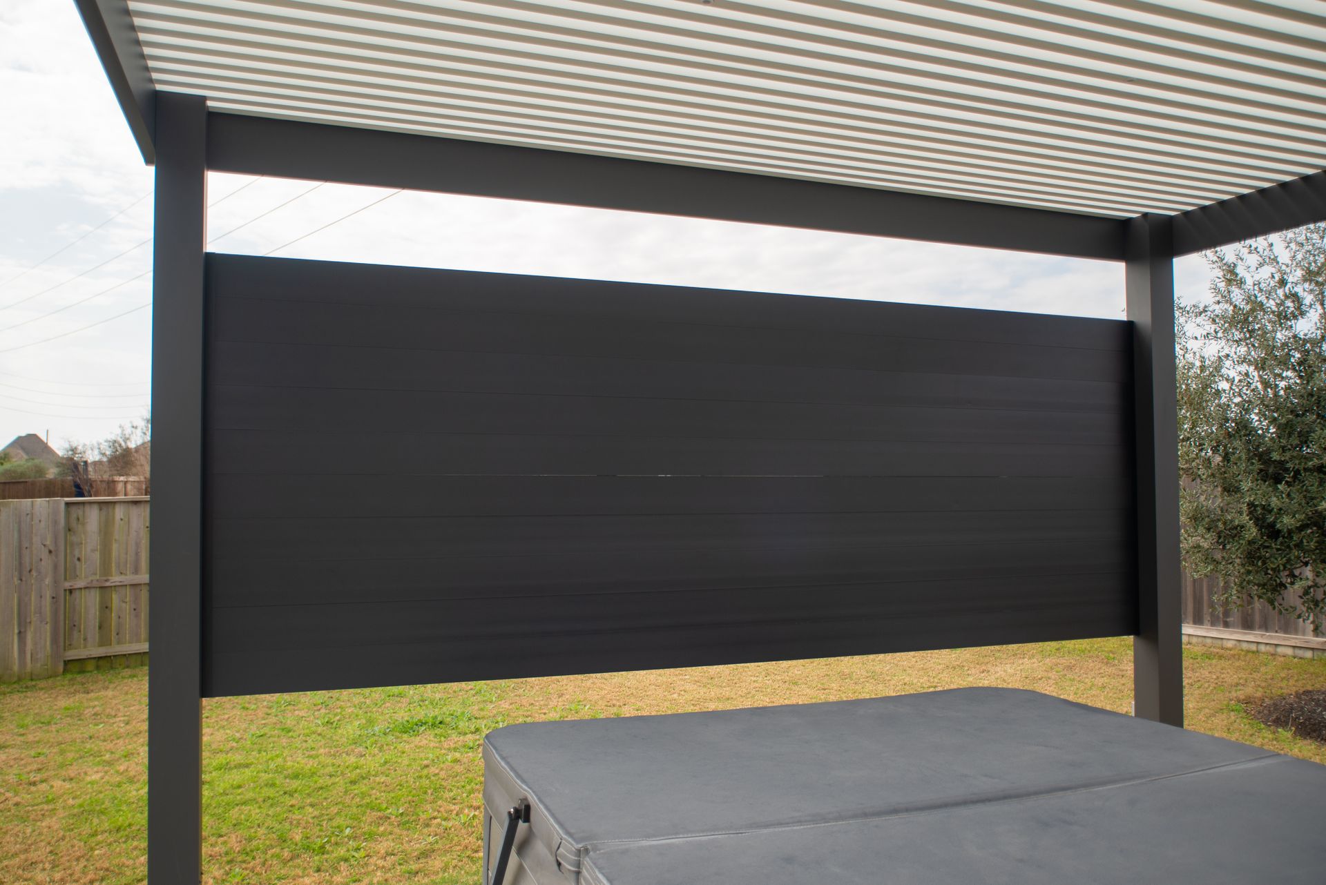 4K aluminum patio cover in Houston